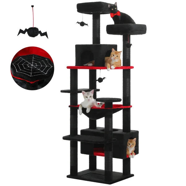 Large Cat Tree Tower for Indoor Cats