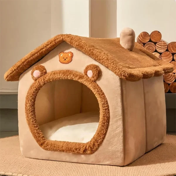 Foldable Washable Cat & Small Dog Pet House
