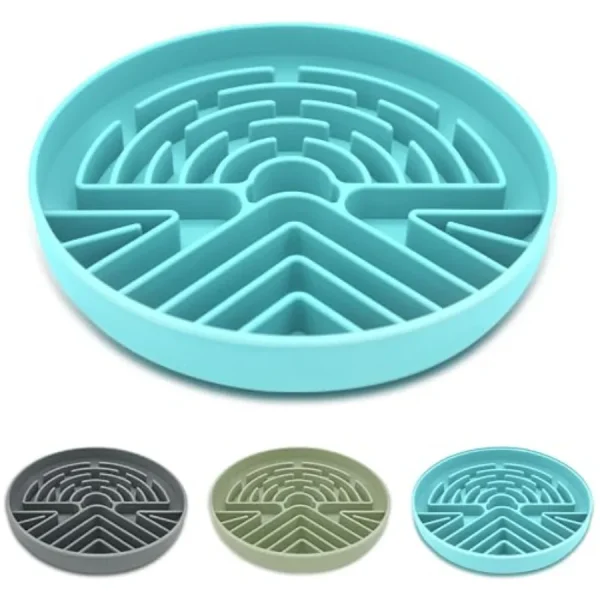 Slow Feeder Dog Bowl for Large and Small Pets,