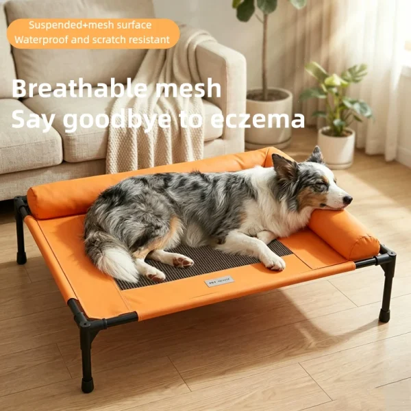 Breathable Mesh Elevated Pet Cot Medium-Large