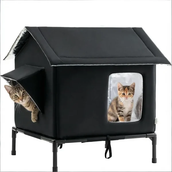 Elevated Pet House-Bed Moisture-Proof Design